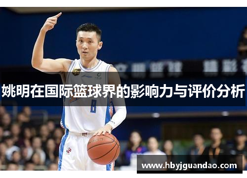 姚明在国际篮球界的影响力与评价分析